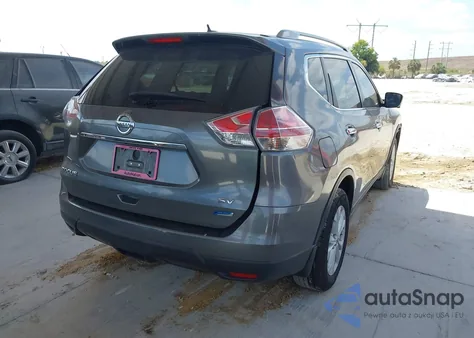 2014 Nissan Rogue Sv z USA, uszkodzony, nr VIN 5N1AT2MT5EC804100